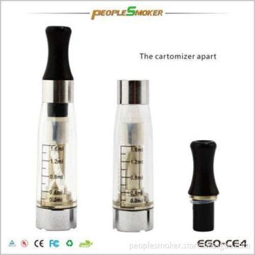CE4 Clearomizer Tank System, 510 Screw Thread, Compatible with eGo Battery